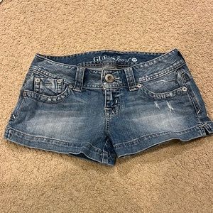 Vintage Guess Low-rise Denim Shorts
